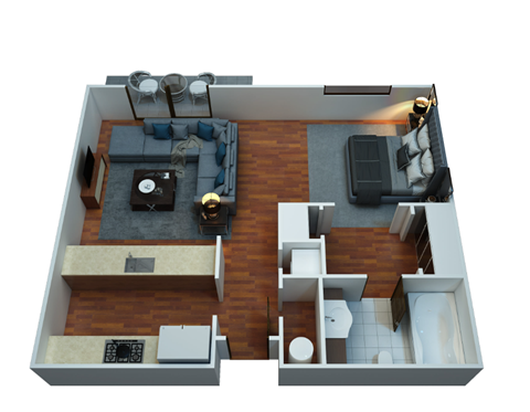 8508 Lodge South Circle Studio-3 Beds Apartment for Rent - Photo Gallery 18